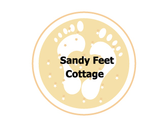 Sandy Feet Cottage logo design by pilKB