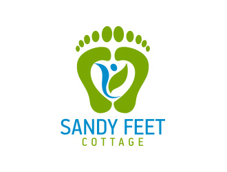 Sandy Feet Cottage logo design by daanDesign
