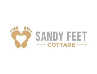 Sandy Feet Cottage logo design by lexipej