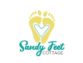 Sandy Feet Cottage logo design by AdenDesign
