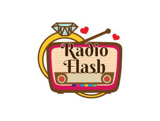 Radio Flash logo design by kasperdz