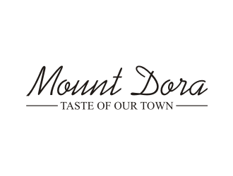 Mount Dora Taste of Our Town logo design by Franky.