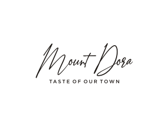 Mount Dora Taste of Our Town logo design by johana
