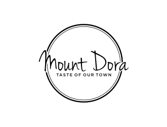 Mount Dora Taste of Our Town logo design by johana