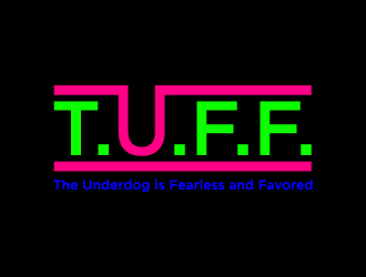 T.U.F.F. (The Underdog is Fearless and Favored) logo design by cybil