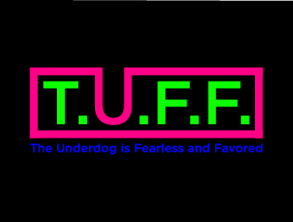 T.U.F.F. (The Underdog is Fearless and Favored) logo design by cybil