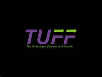 T.U.F.F. (The Underdog is Fearless and Favored) logo design by peundeuyArt