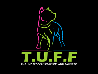 T.U.F.F. (The Underdog is Fearless and Favored) logo design by haze