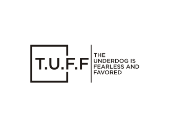 T.U.F.F. (The Underdog is Fearless and Favored) logo design by rief