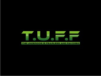 T.U.F.F. (The Underdog is Fearless and Favored) logo design by bombers
