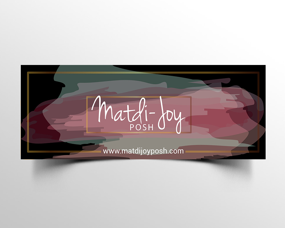 Matdi-Joy Posh logo design by Boomstudioz