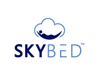 SKYBED logo design by bluespix