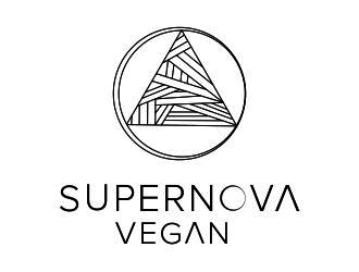 Supernova Vegan logo design by Shina