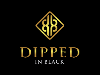 Dipped in Black logo design by Mahrein