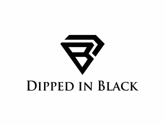 Dipped in Black logo design by Renaker