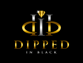 Dipped in Black logo design by BrainStorming