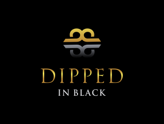 Dipped in Black logo design by Mahrein