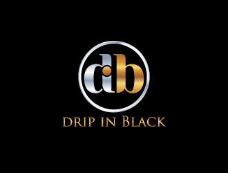 Dipped in Black logo design by uttam