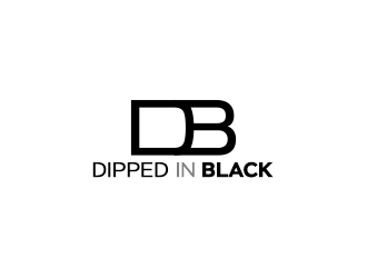 Dipped in Black logo design by Gwerth