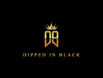 Dipped in Black logo design by torresace