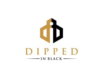 Dipped in Black logo design by yunda