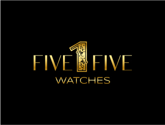 Five 1 Five Watches  logo design by mmyousuf