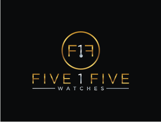 Five 1 Five Watches  logo design by bricton