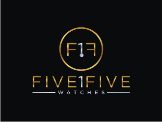 Five 1 Five Watches  logo design by bricton