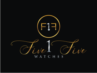 Five 1 Five Watches  logo design by bricton