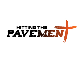 HITTING THE PAVEMENT  logo design by MUSANG