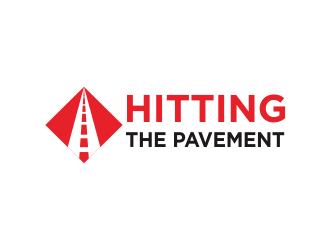 HITTING THE PAVEMENT  logo design by kanal
