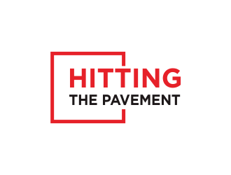 HITTING THE PAVEMENT  logo design by kanal