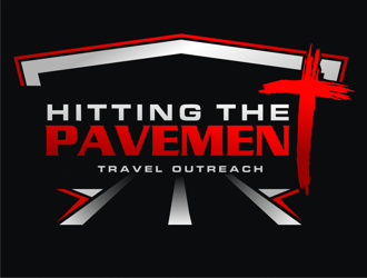 HITTING THE PAVEMENT  logo design by coco