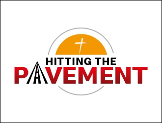 HITTING THE PAVEMENT  logo design by AnandArts