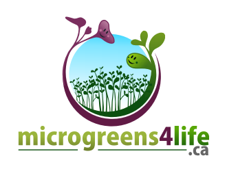 microgreens4life.ca [Microgreens 4 Life] logo design by coco