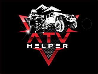 ATV Helper logo design by bosbejo