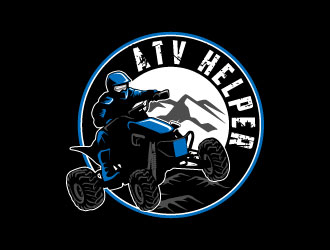 ATV Helper logo design by daywalker