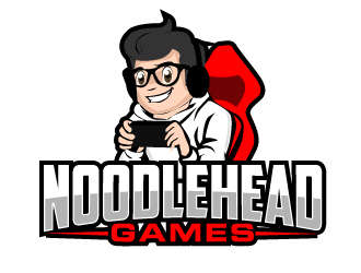 Noodlehead Games logo design by AamirKhan
