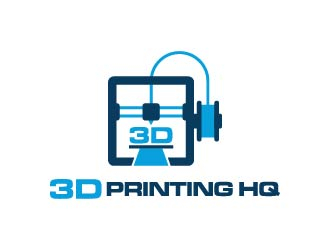 3D Printing HQ logo design by maserik