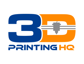 3D Printing HQ logo design by mutafailan