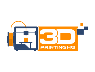 3D Printing HQ logo design by mutafailan