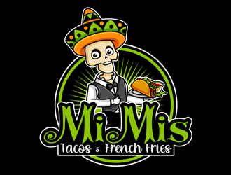 MiMis    Tacos & French Fries logo design by DreamLogoDesign