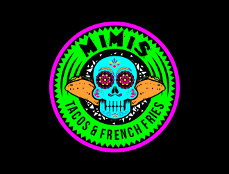 MiMis    Tacos & French Fries logo design by MarkindDesign