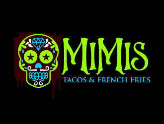 MiMis    Tacos & French Fries logo design by Gwerth
