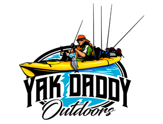 Yak Daddy Outdoors logo design by DreamLogoDesign