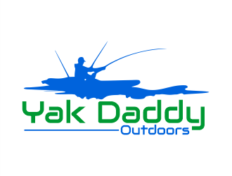 Yak Daddy Outdoors logo design by Gwerth