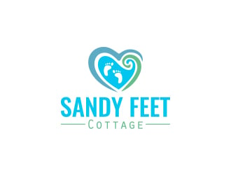 Sandy Feet Cottage logo design by Rexi_777