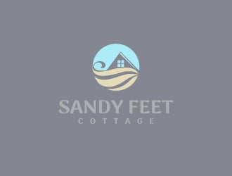 Sandy Feet Cottage logo design by josephope