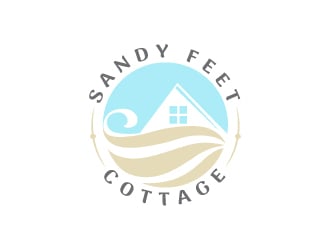 Sandy Feet Cottage logo design by josephope