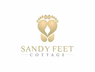 Sandy Feet Cottage logo design by usef44